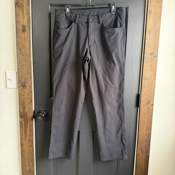 Lululemon Other - Lululemon Pants Mens 32x29.5 Black ABC Warpstreme Stretch 5 Pocket E4